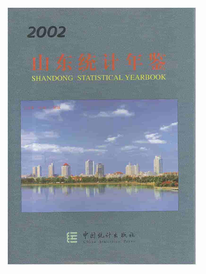 2002年山东统计年鉴封面