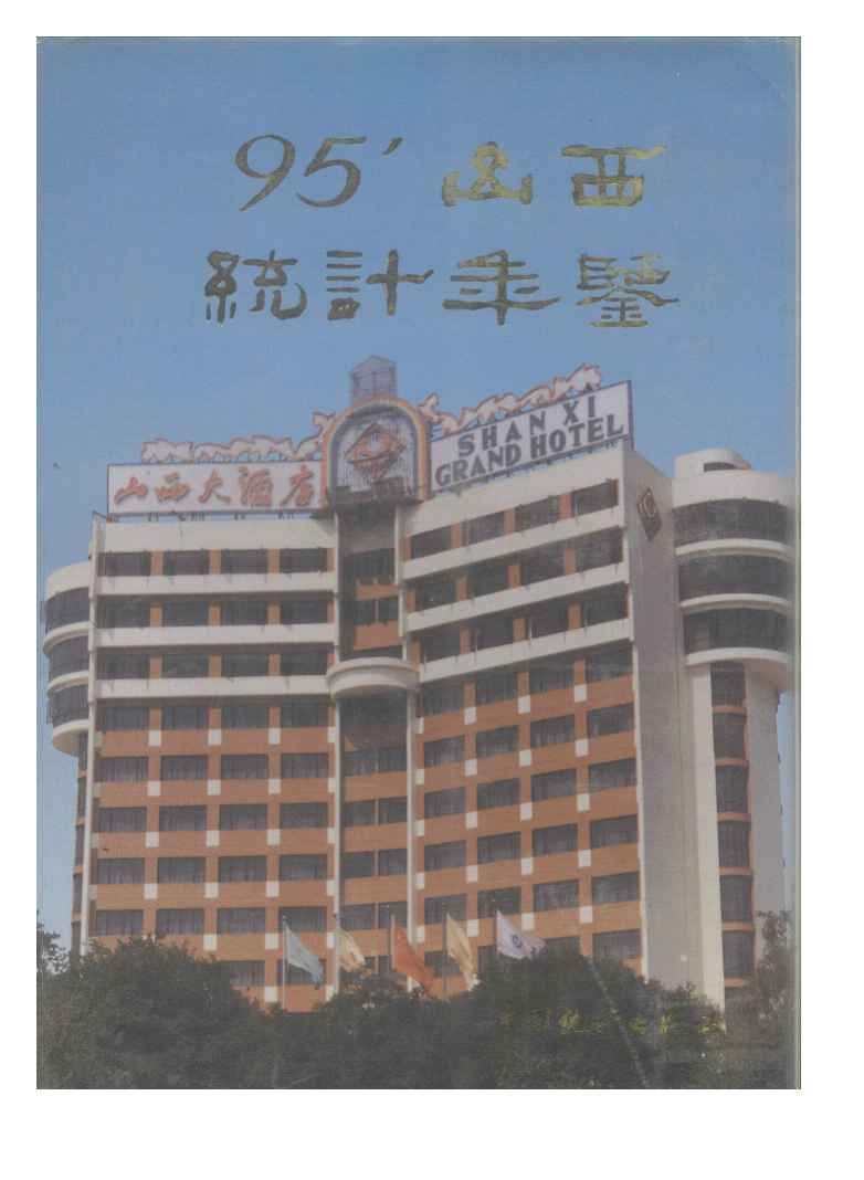 1995年山西统计年鉴封面