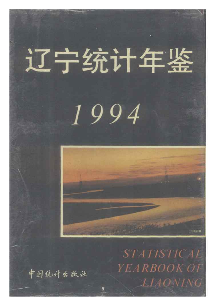 1994年辽宁统计年鉴封面