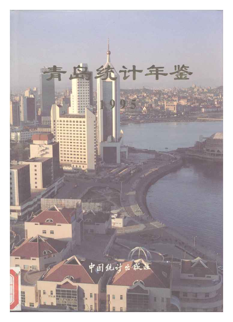 1995年青岛统计年鉴封面