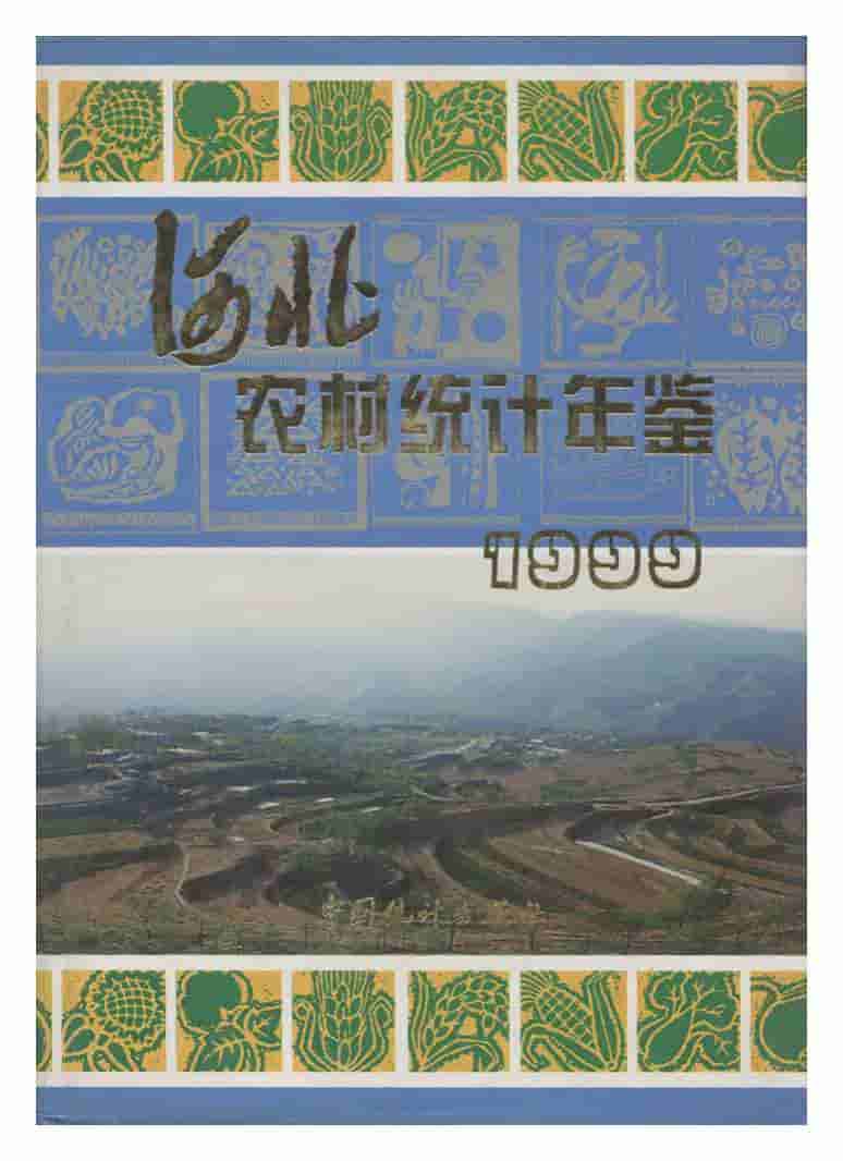 1999年河北农村统计年鉴封面