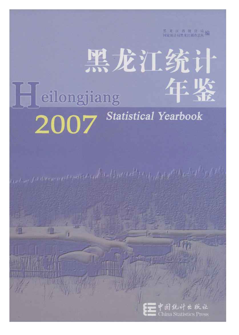2007年黑龙江统计年鉴封面