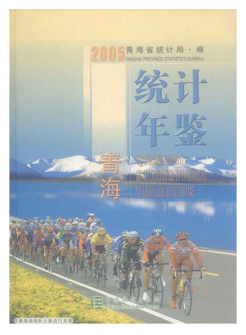 2005年青海统计年鉴封面