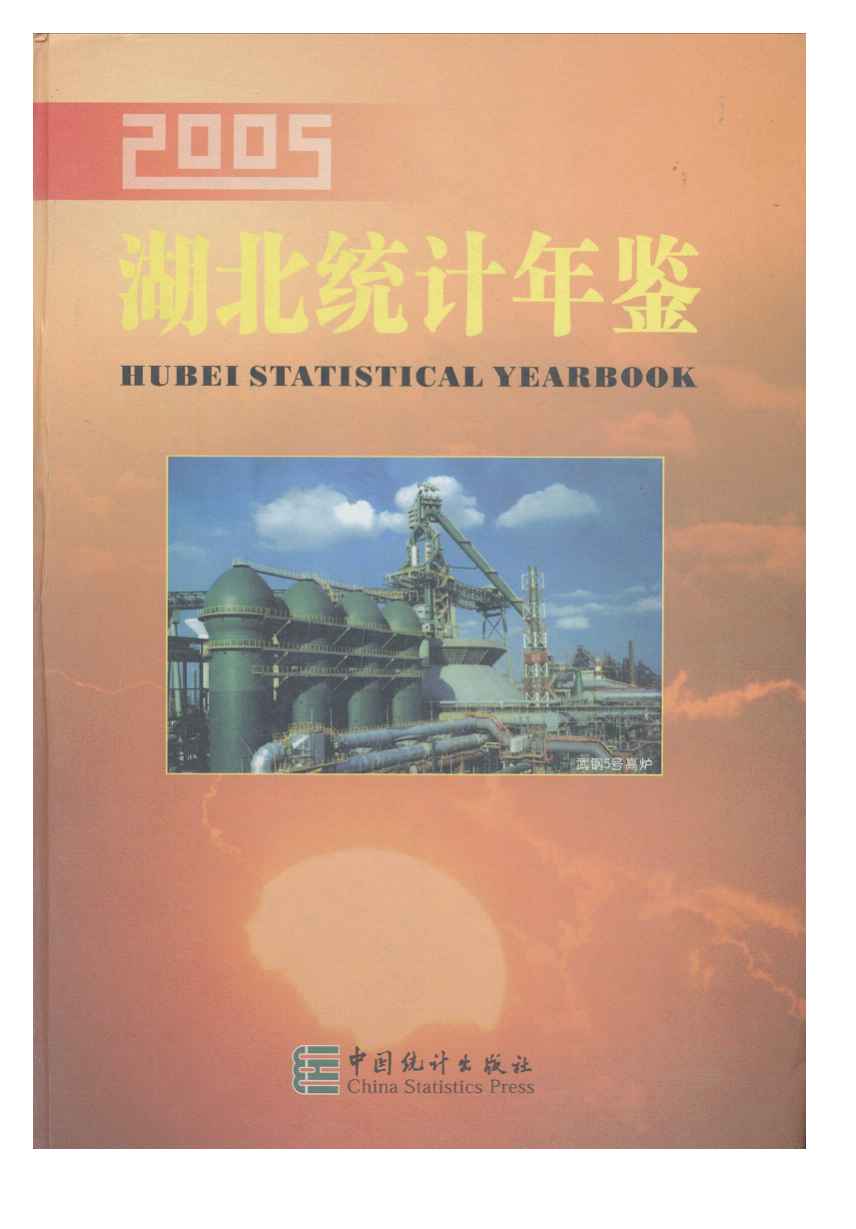 2005年湖北统计年鉴封面