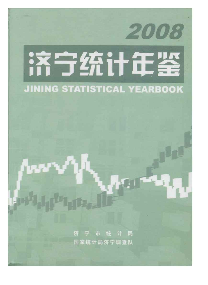 2008年济宁统计年鉴封面