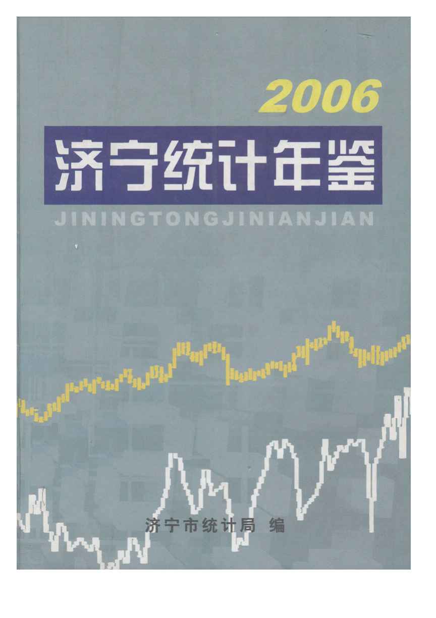 2006年济宁统计年鉴封面