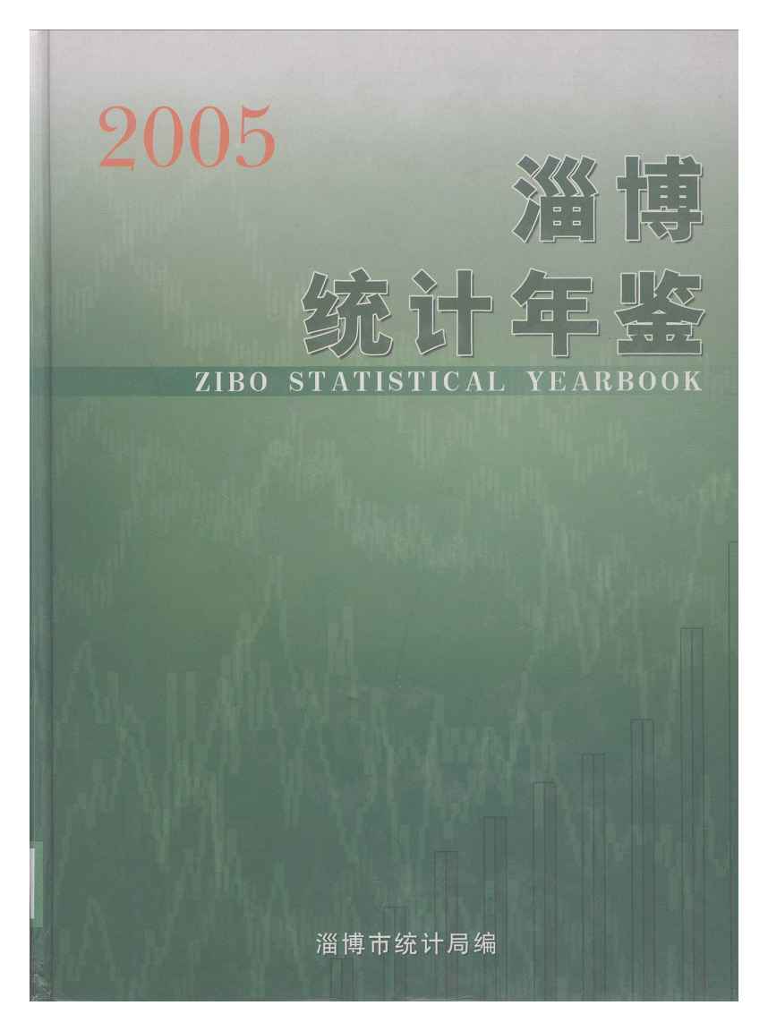 2005年淄博统计年鉴封面