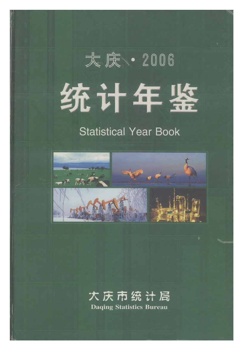 2006年大庆统计年鉴封面