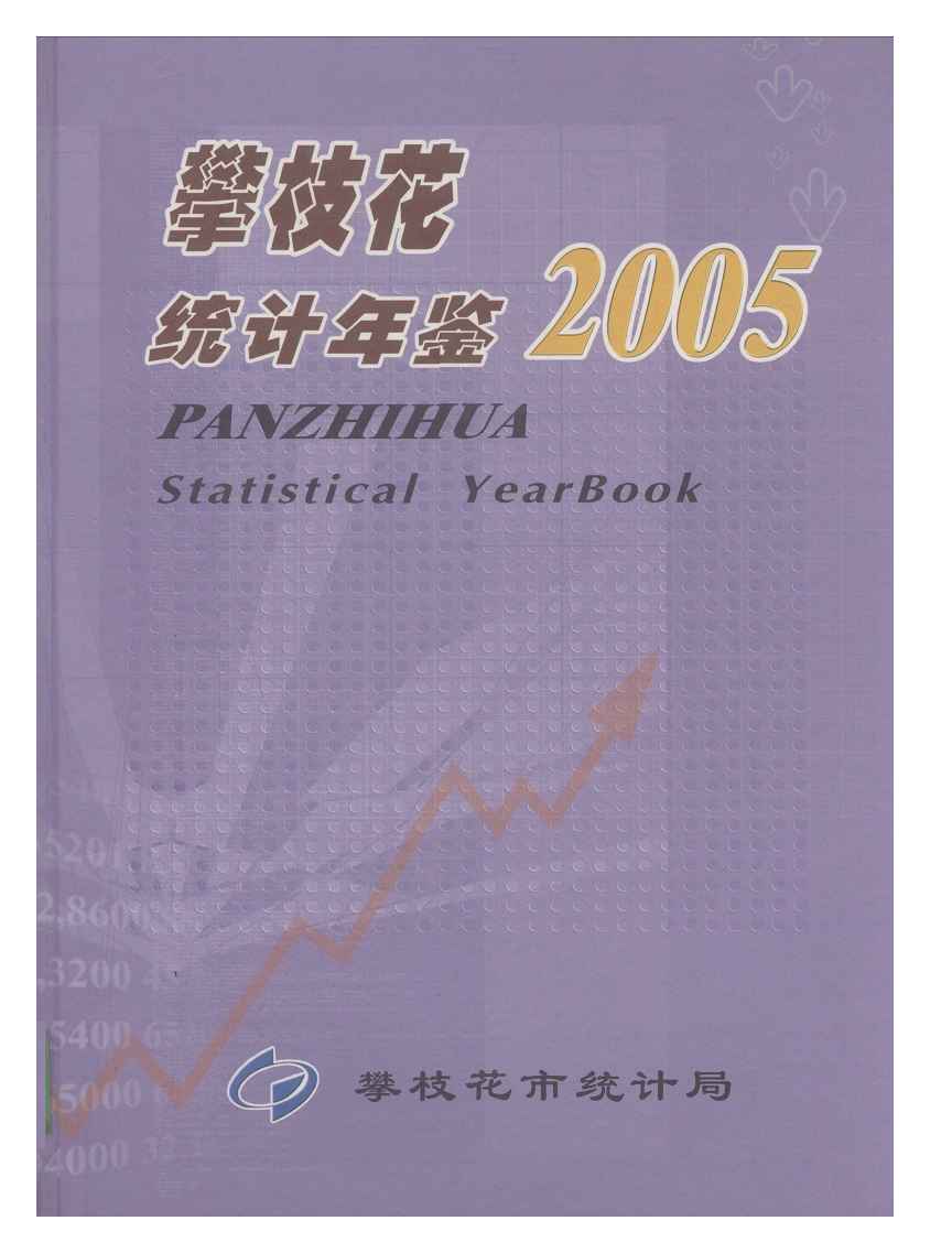 2005年攀枝花统计年鉴封面