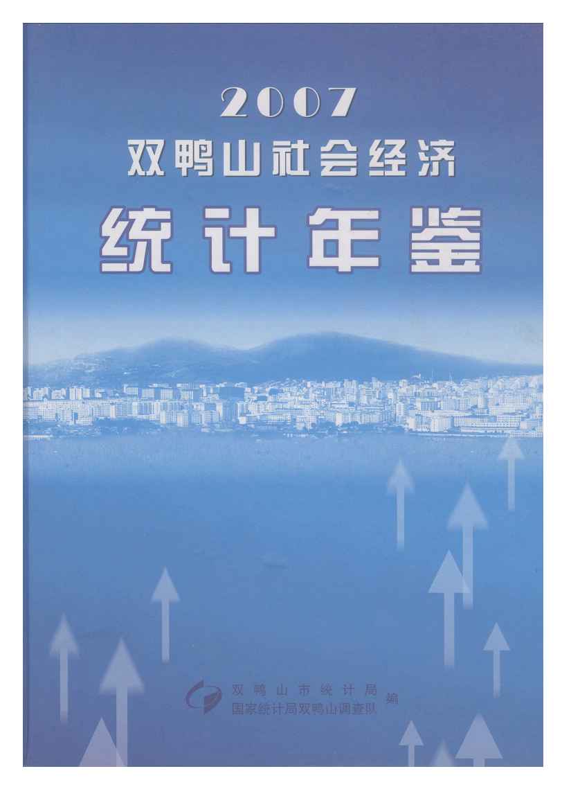2007年双鸭山社会经济统计年鉴封面
