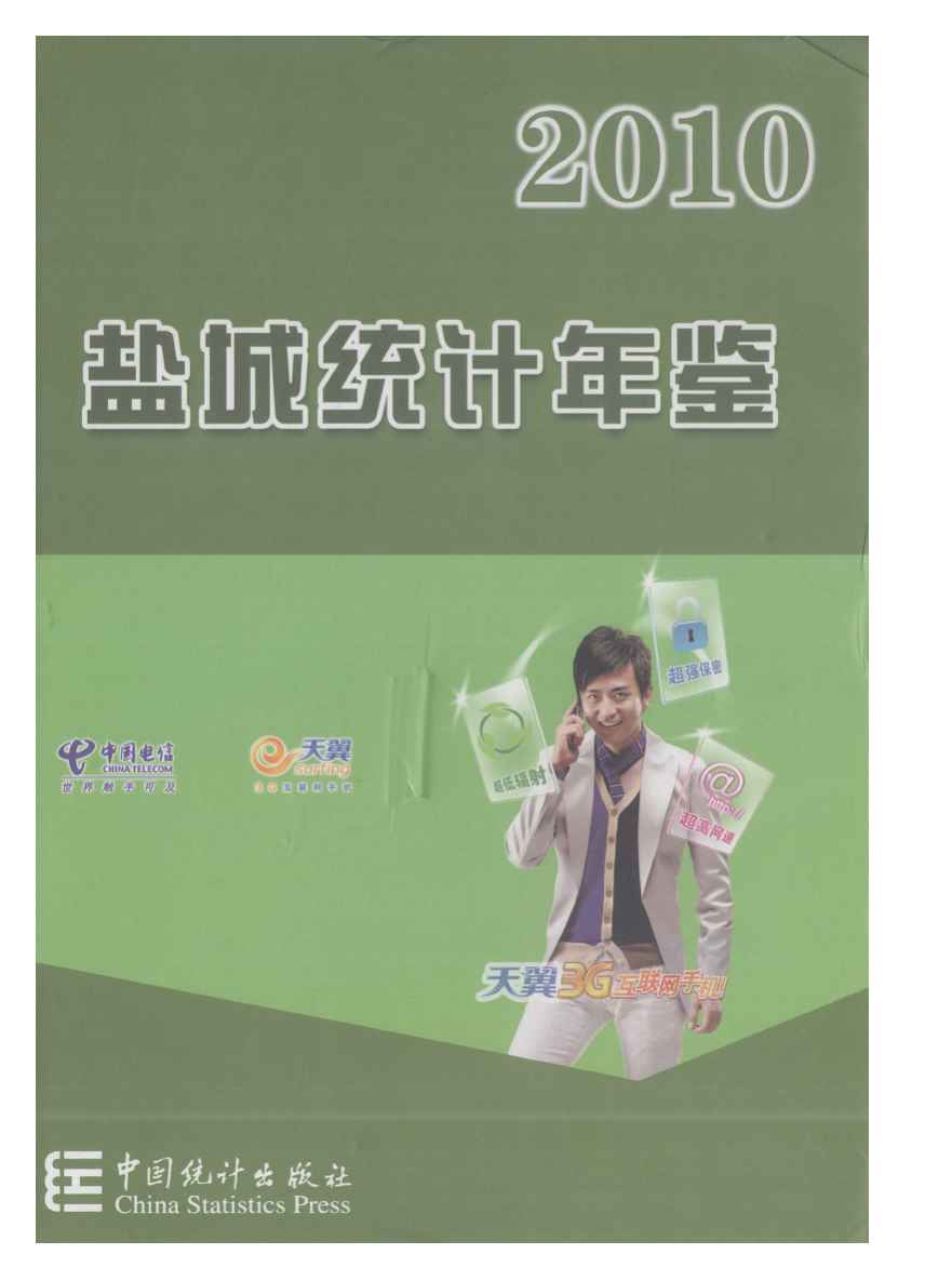 2010年盐城统计年鉴封面