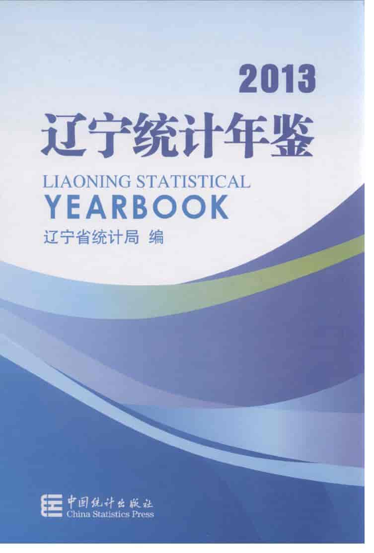 2013年辽宁统计年鉴封面