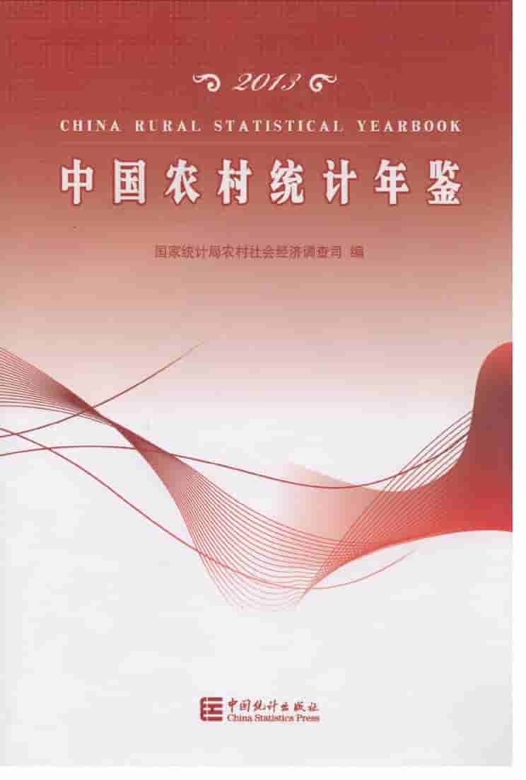 2013年中国农村统计年鉴封面