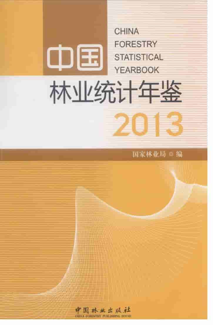 2013年中国林业统计年鉴封面