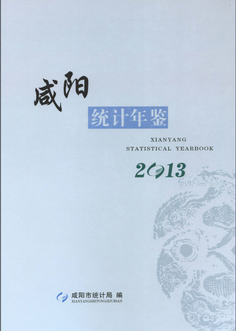 2013年咸阳统计年鉴封面
