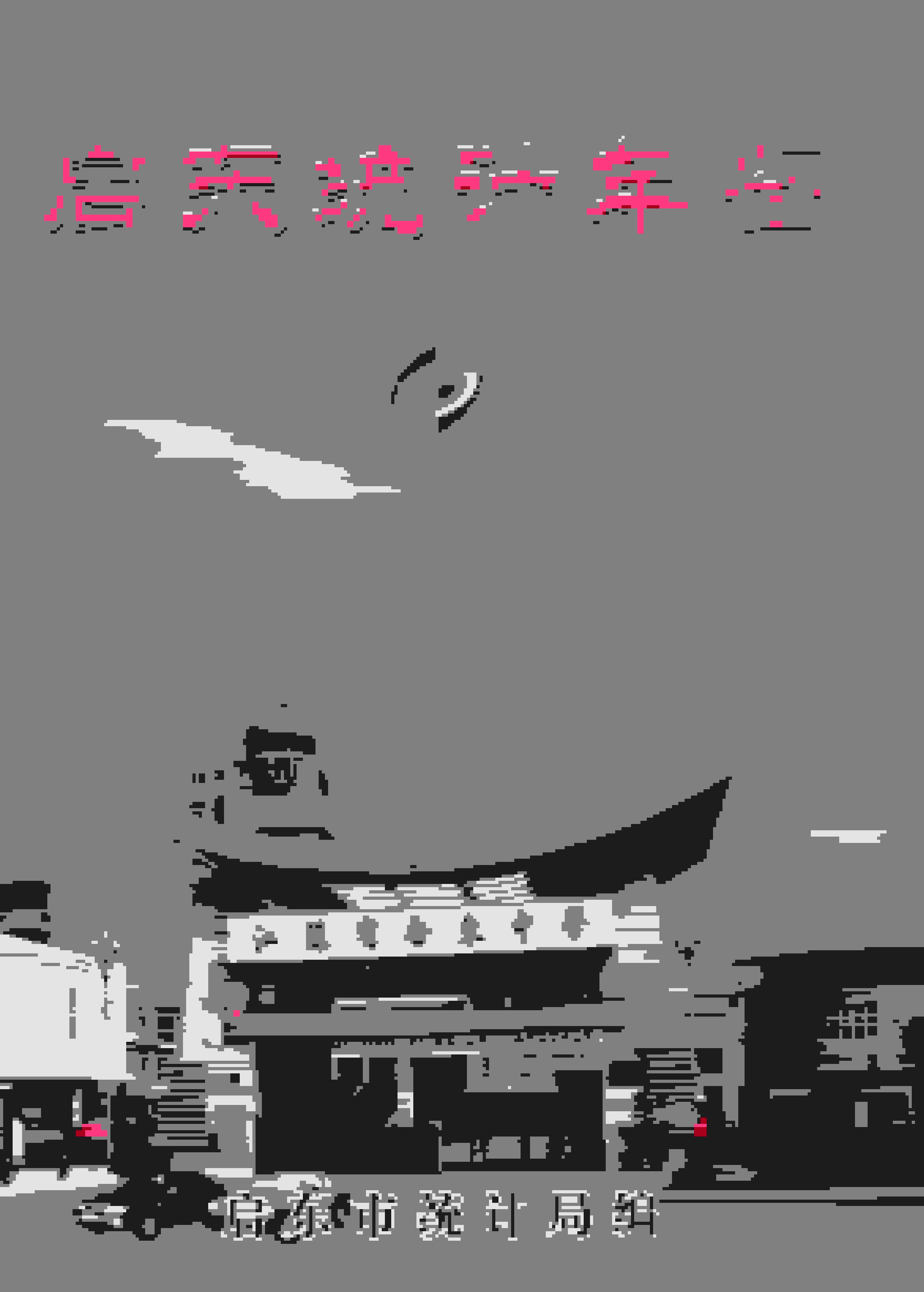 2003年启东统计年鉴封面