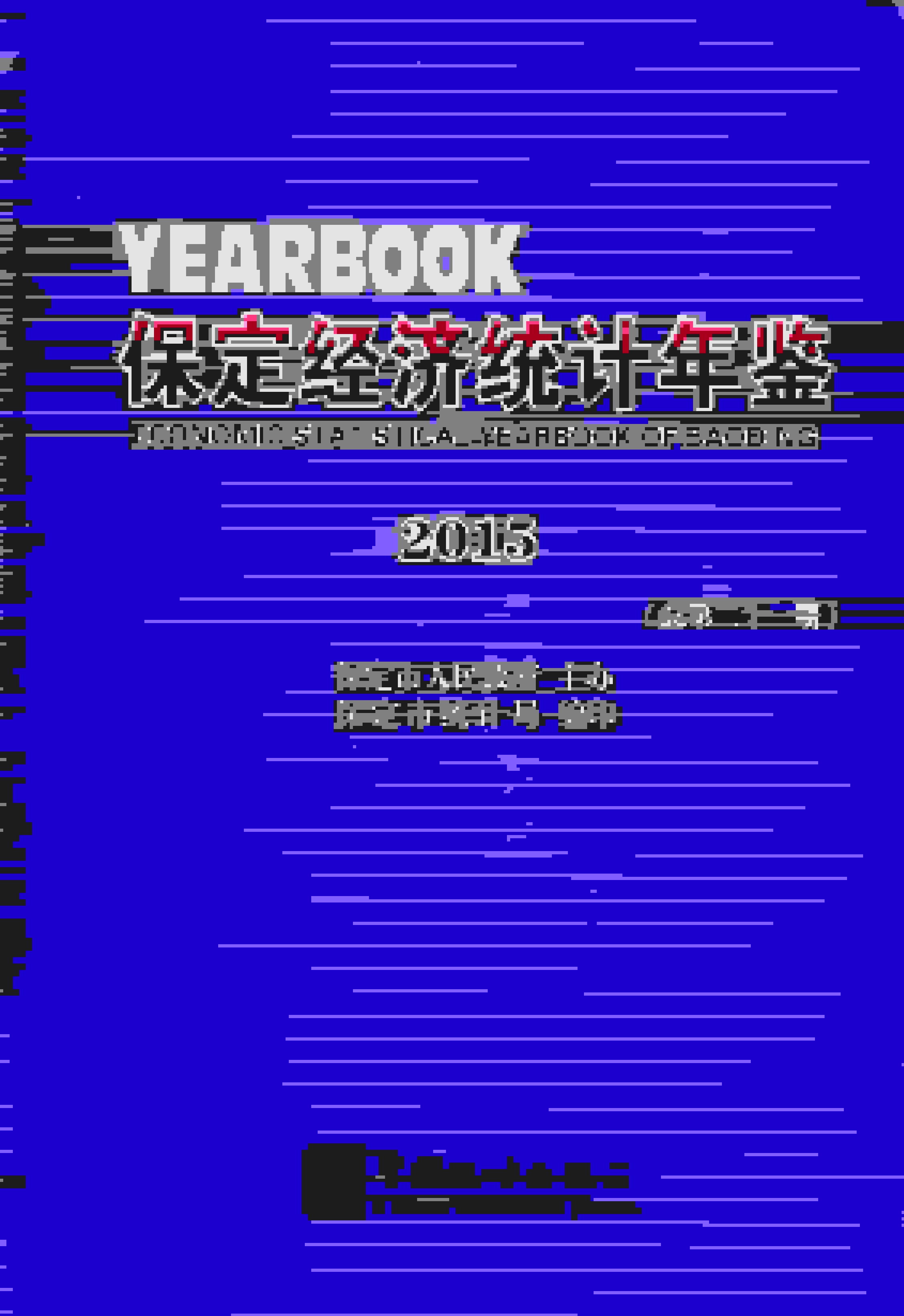2015年保定经济统计年鉴封面