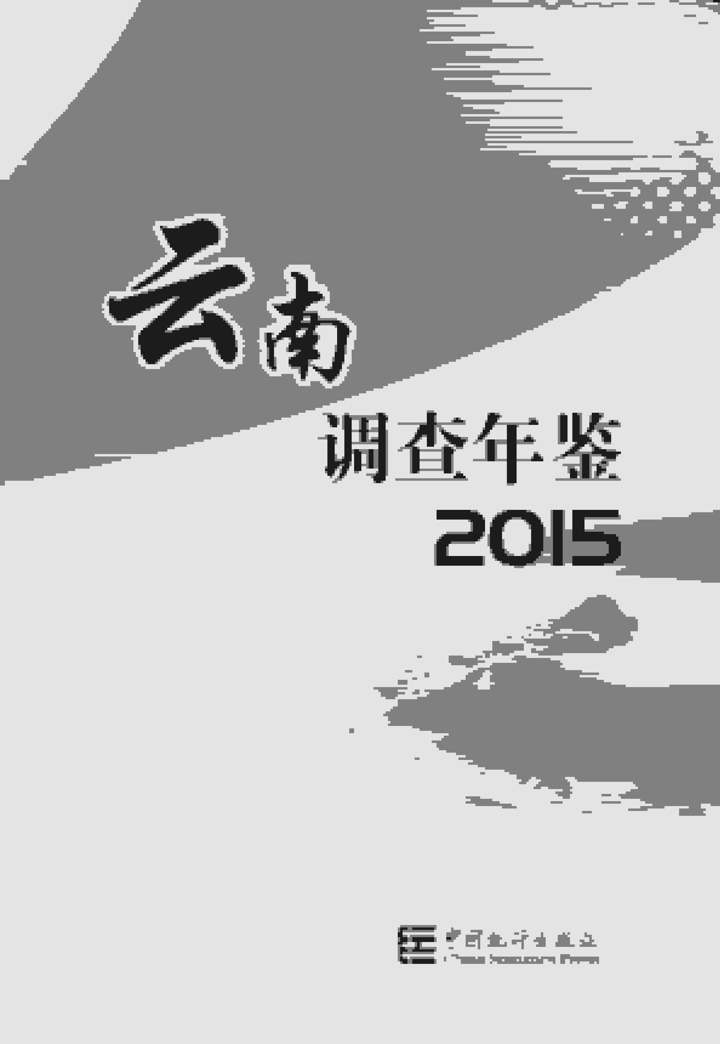 2015年云南调查年鉴封面