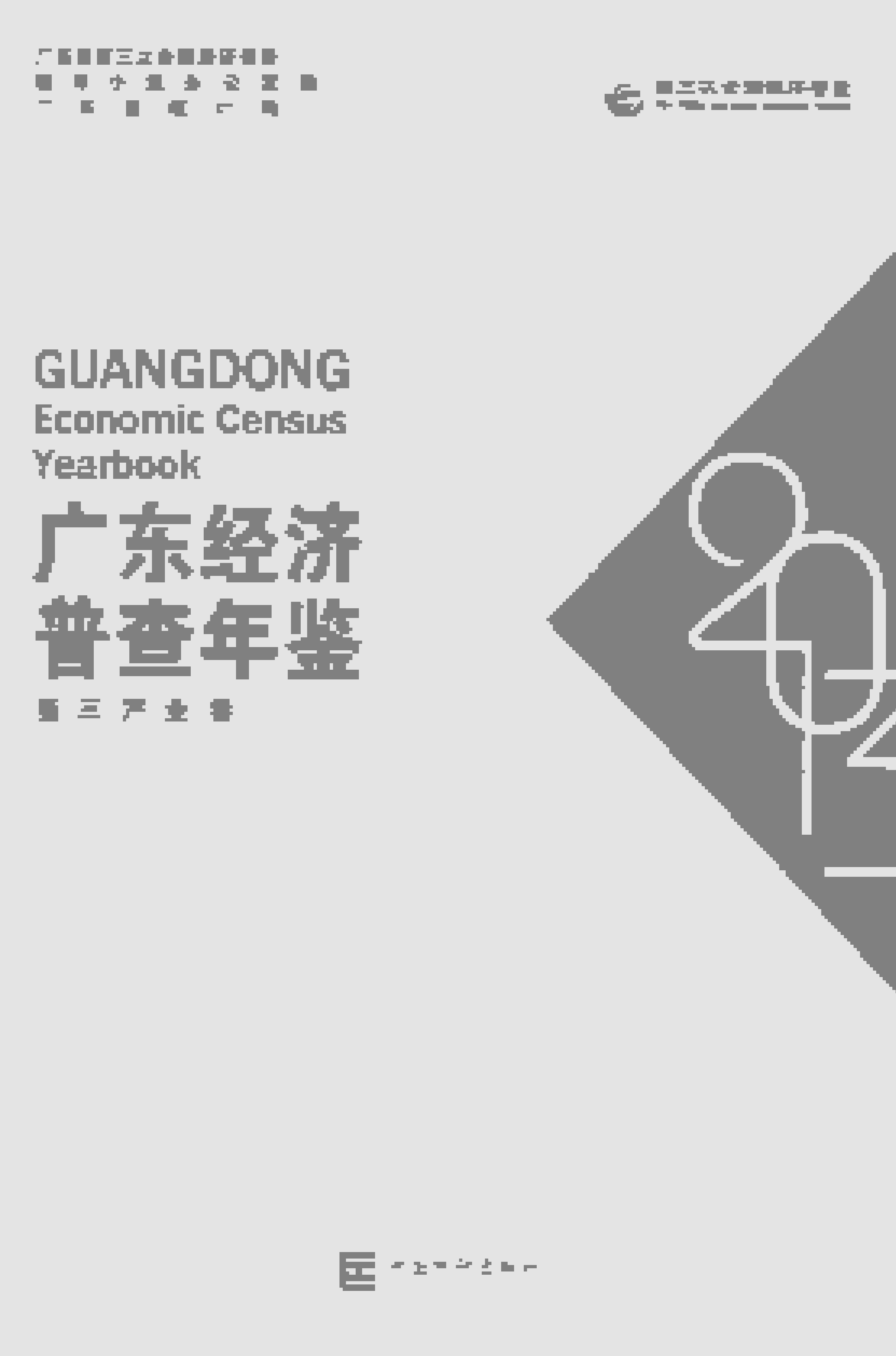 2013年广东经济普查年鉴封面