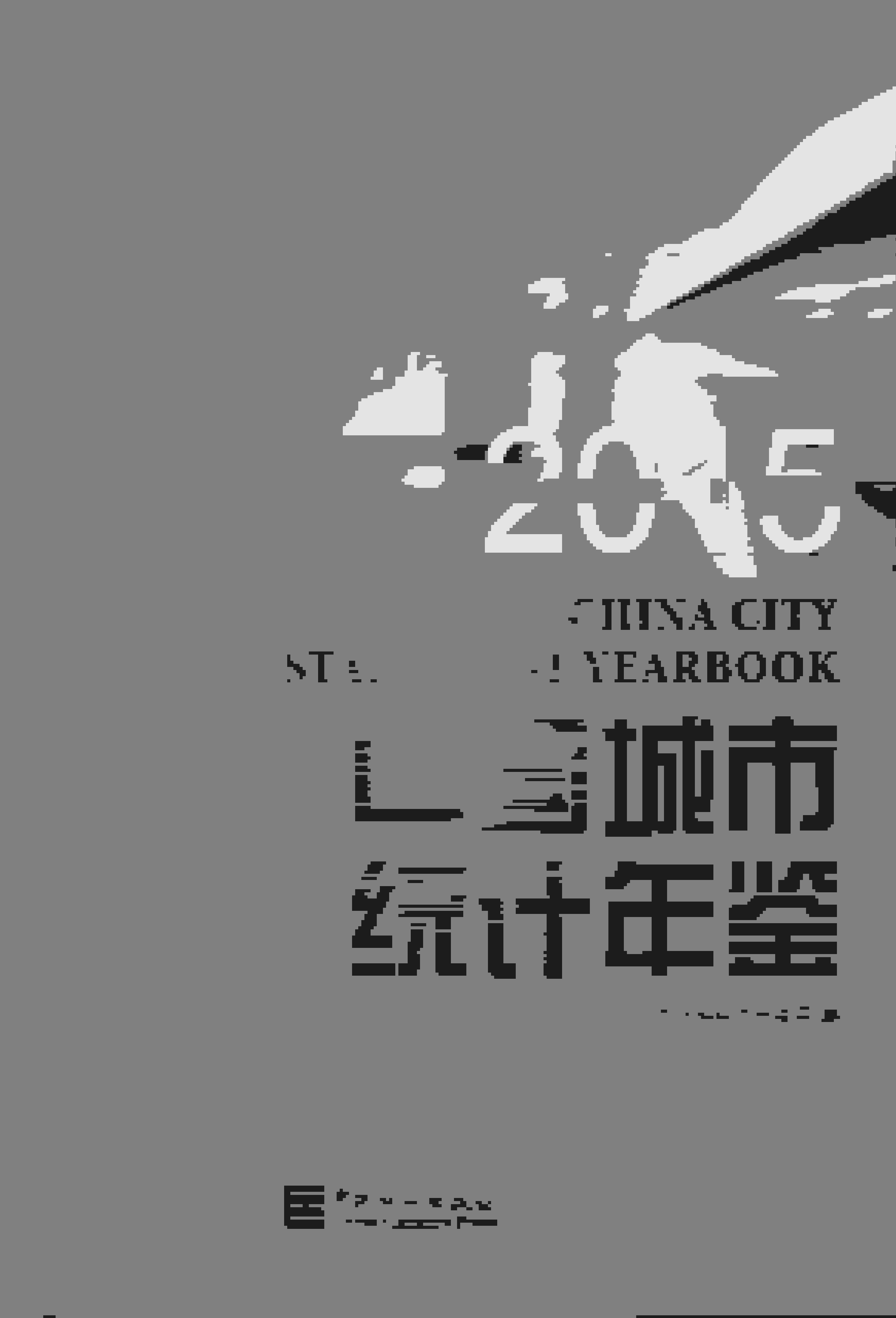 2015年中国城市统计年鉴封面