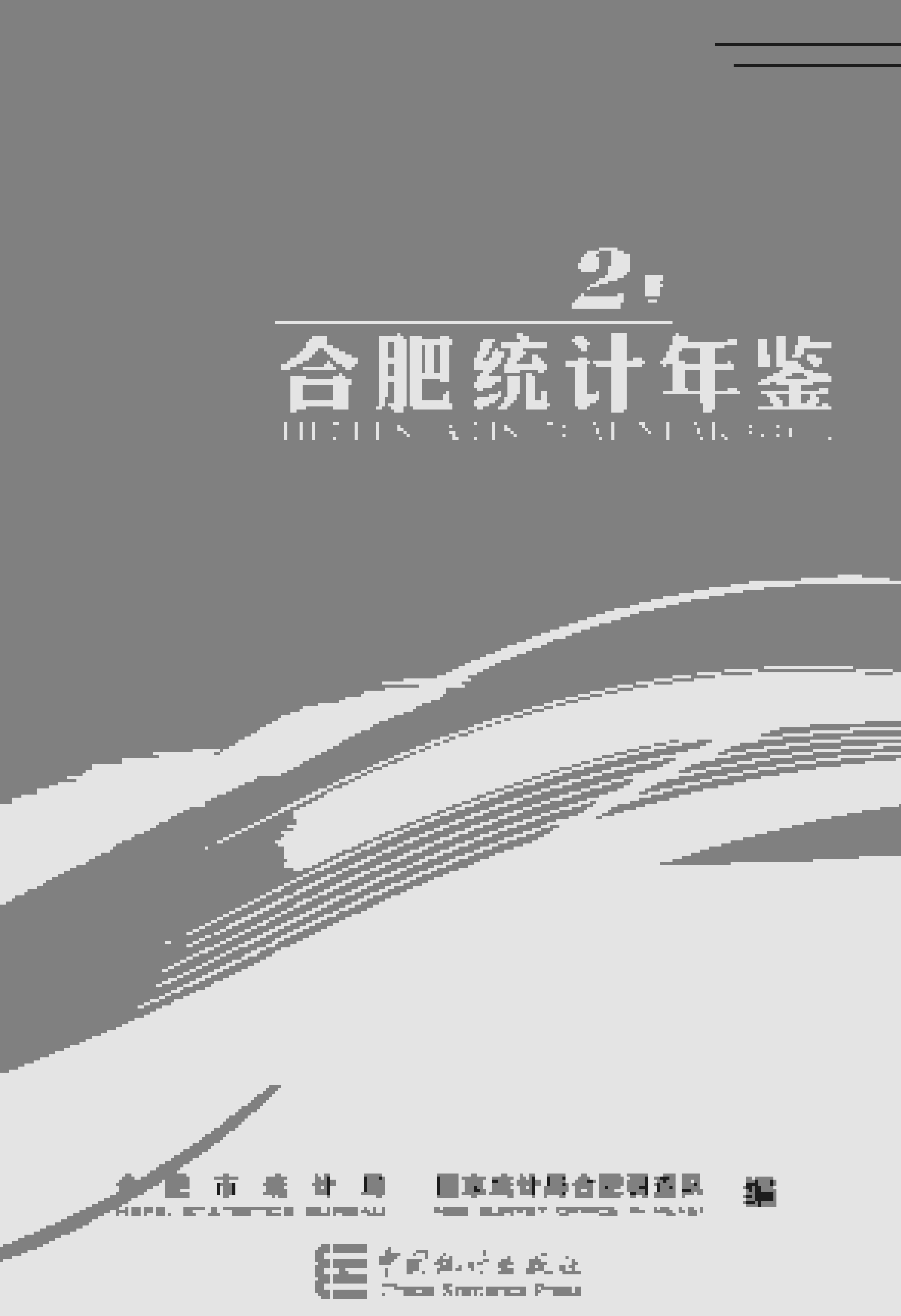 2016年合肥统计年鉴封面