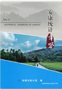 2013年安康统计年鉴封面