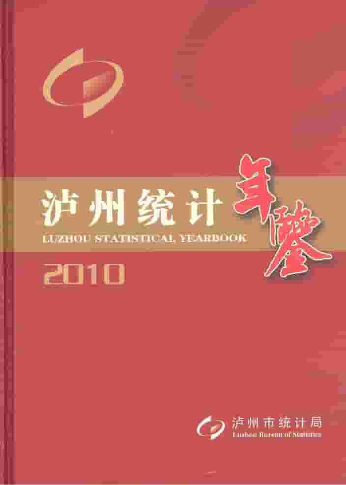 2010年泸州统计年鉴封面