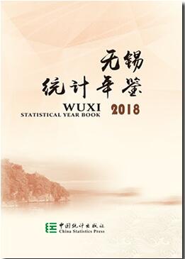 2018年无锡统计年鉴封面