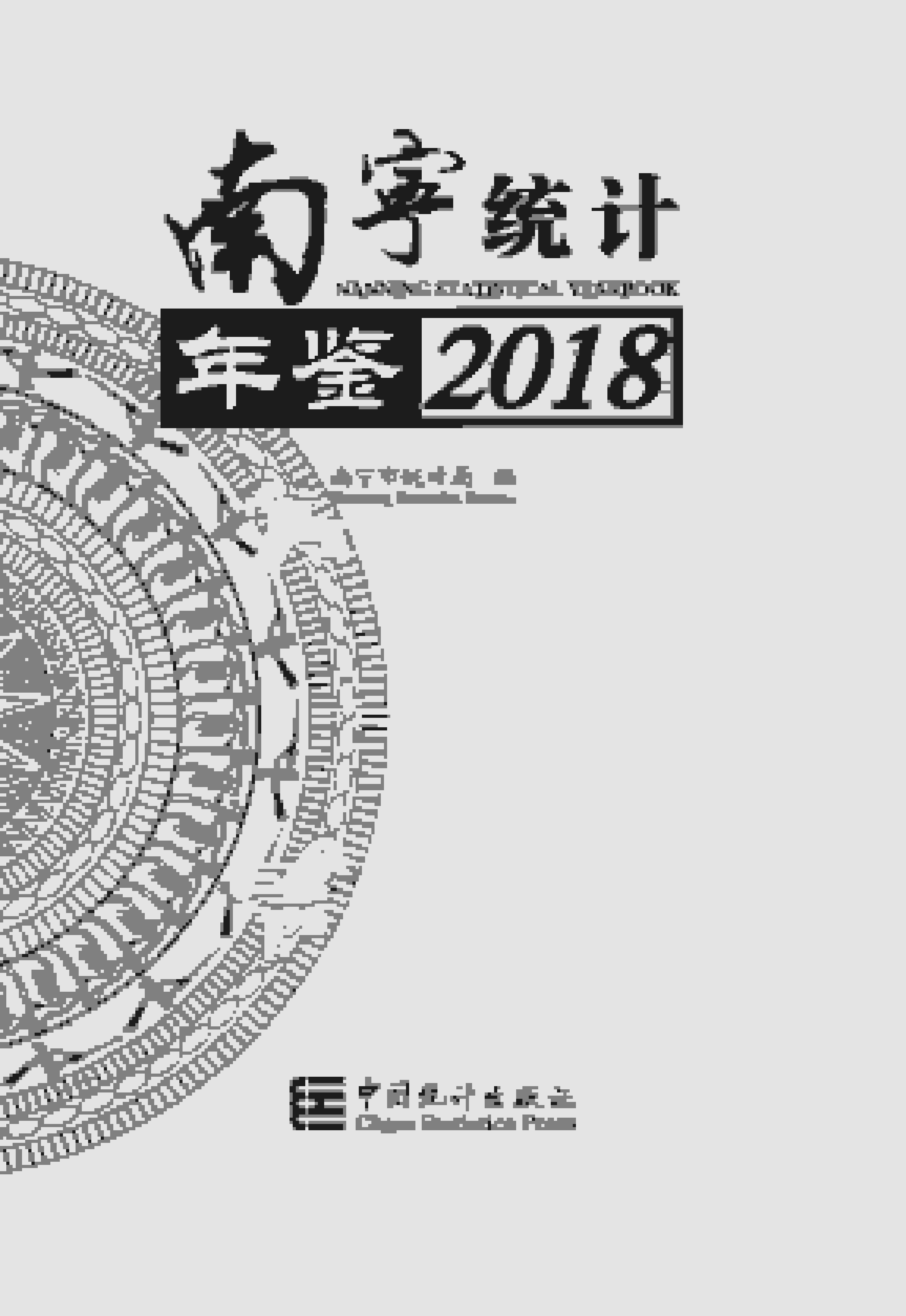 2018年南宁统计年鉴封面