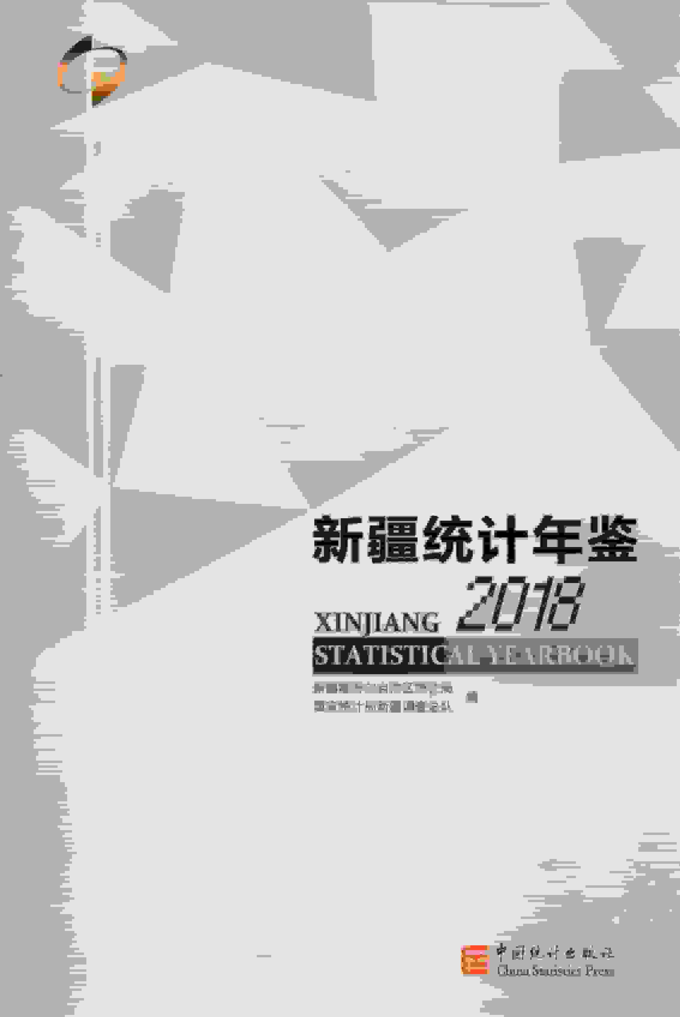 2018年新疆统计年鉴封面