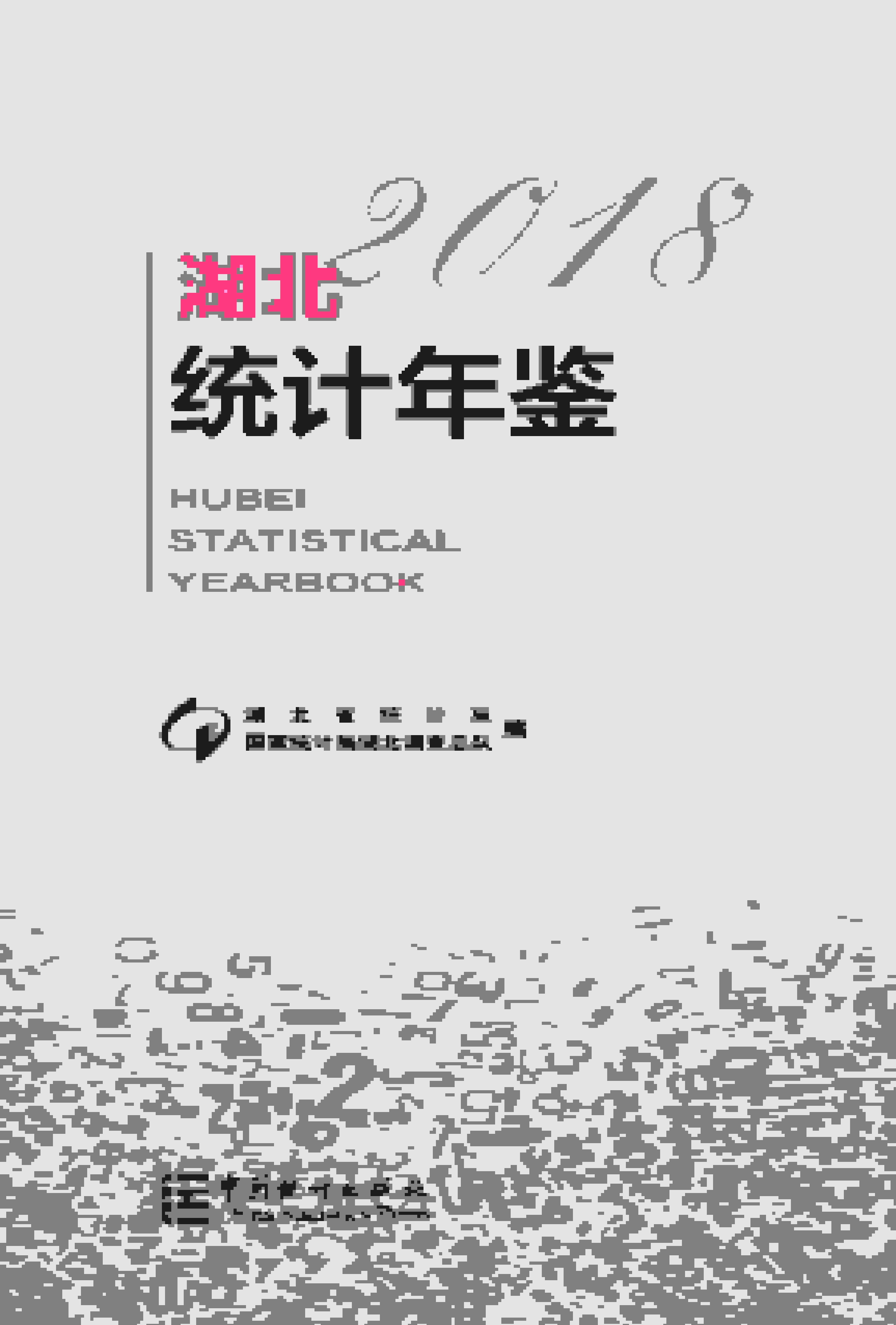 2018年湖北统计年鉴封面