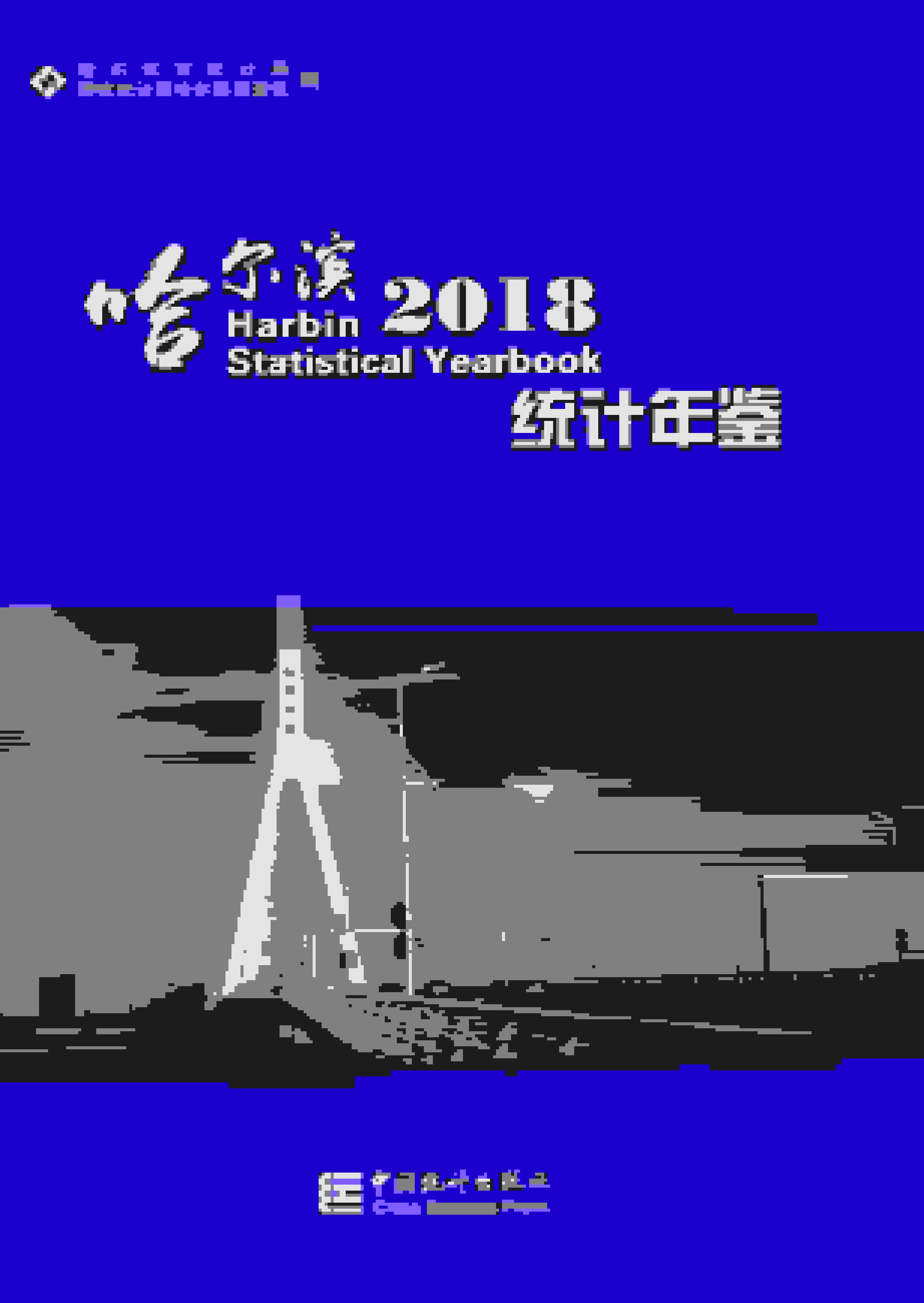 2018年哈尔滨统计年鉴封面