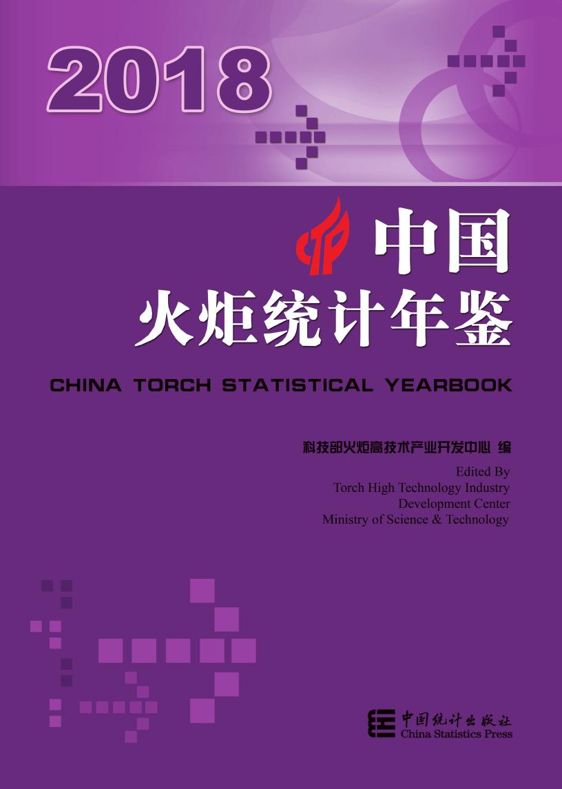 2018年中国火炬统计年鉴封面