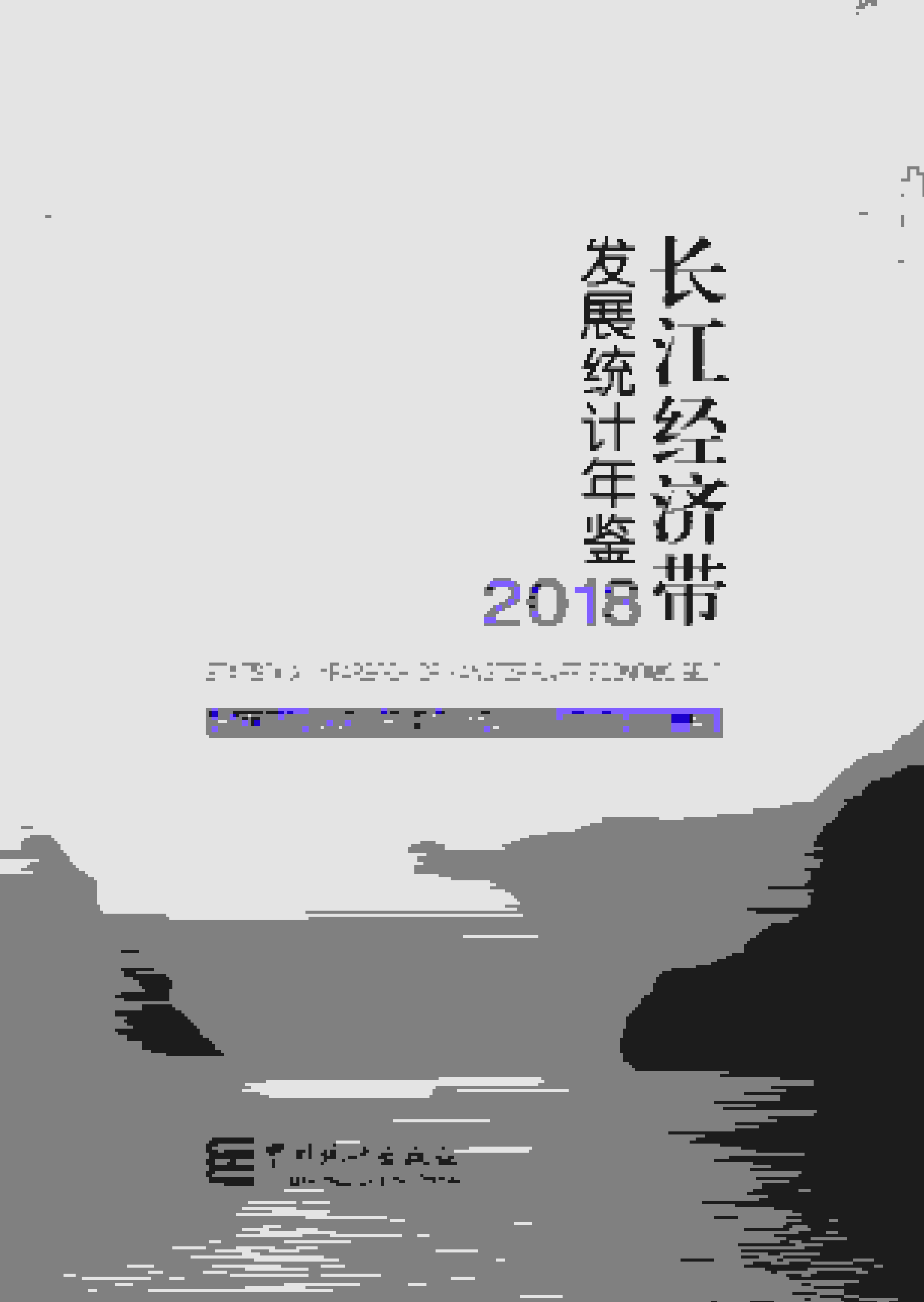 2018年长江经济带发展统计年鉴封面