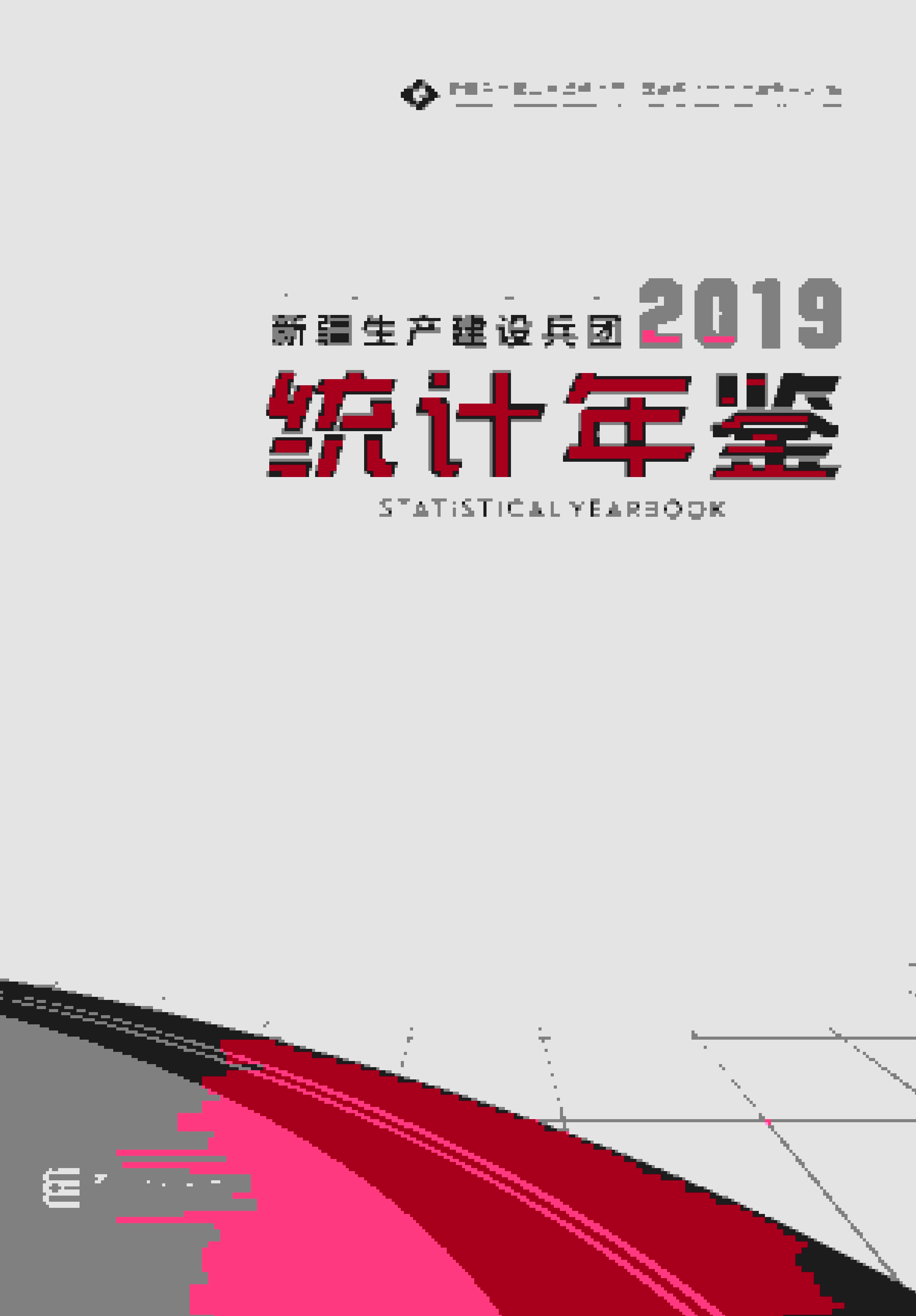 2019年新疆生产建设兵团统计年鉴封面