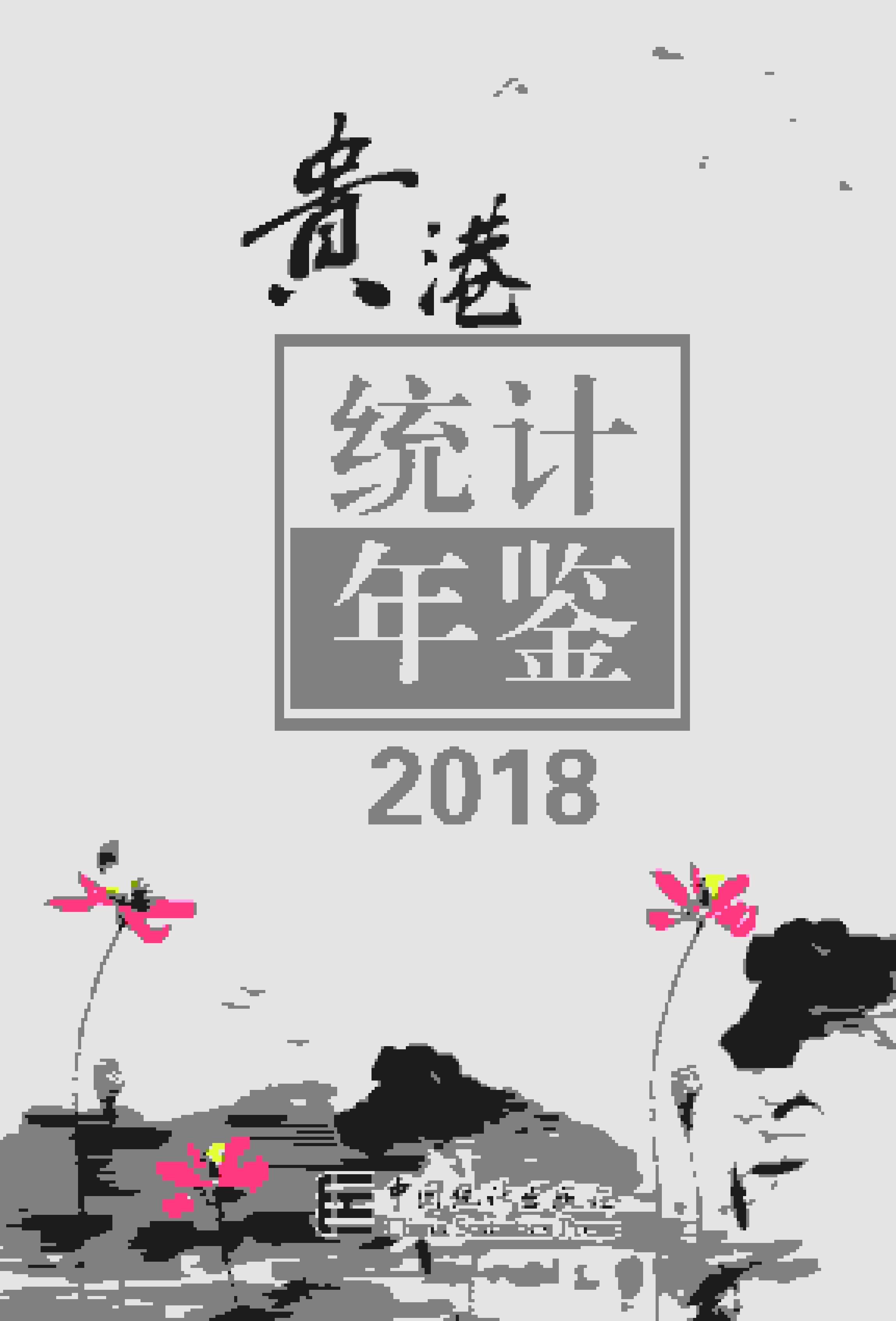 2018年贵港统计年鉴封面