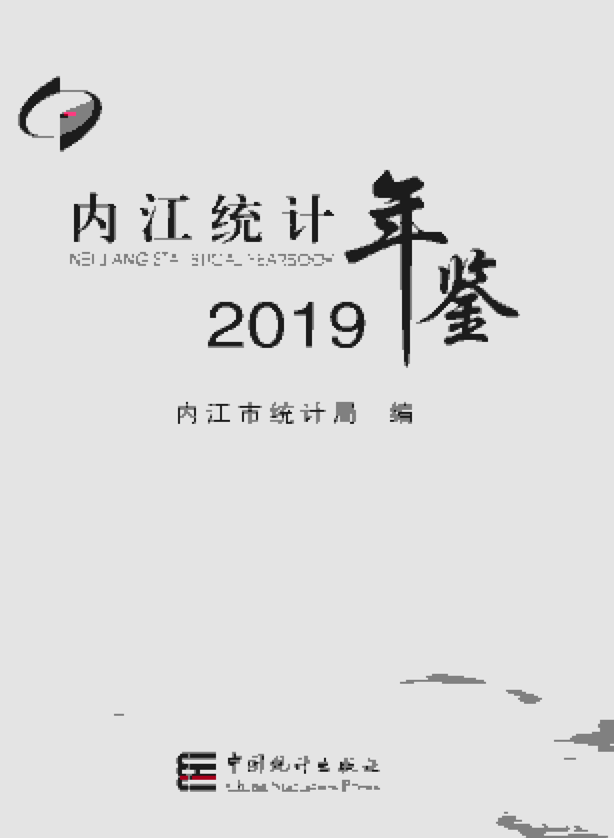 2019年内江统计年鉴封面