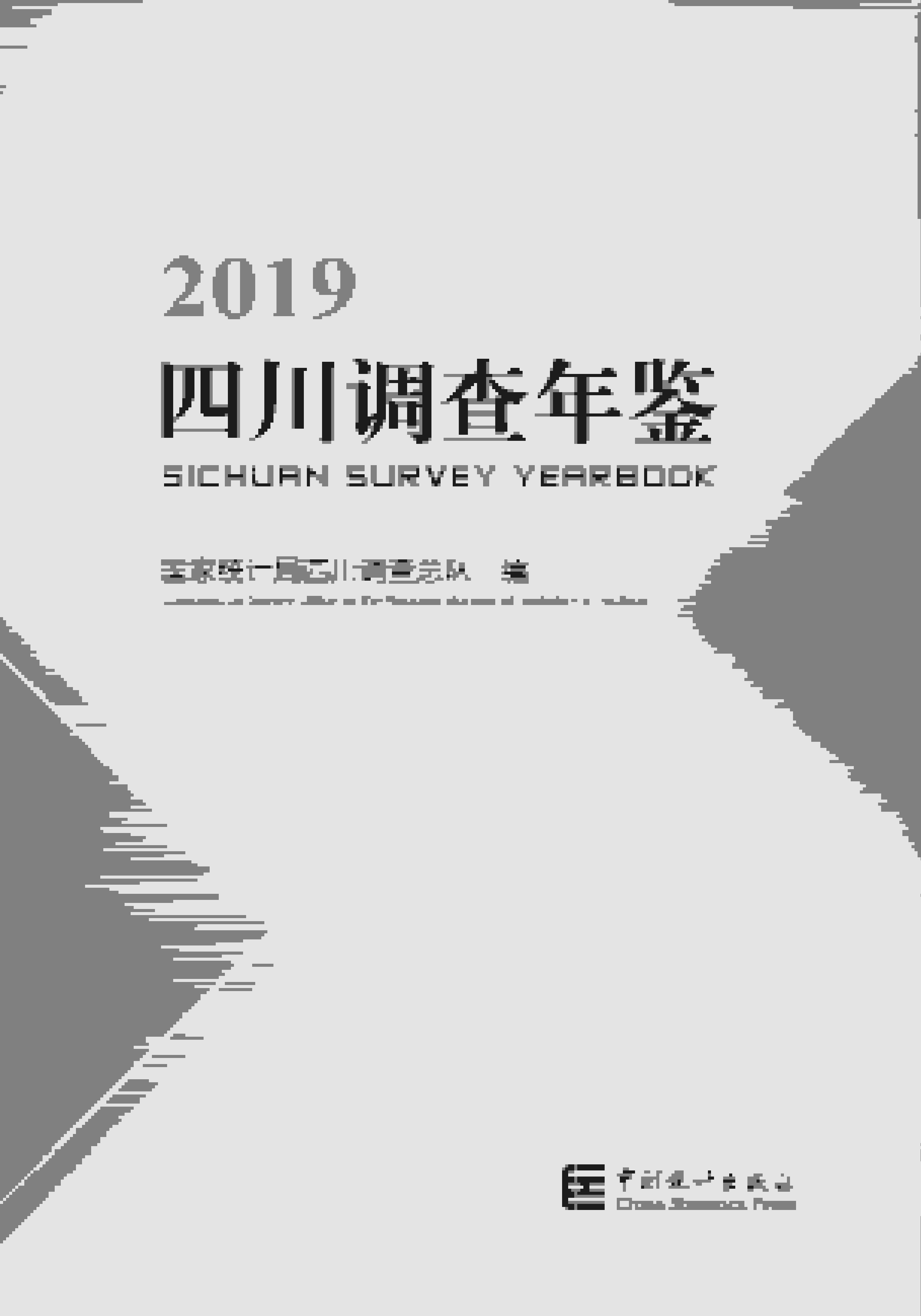 2019年四川调查年鉴封面