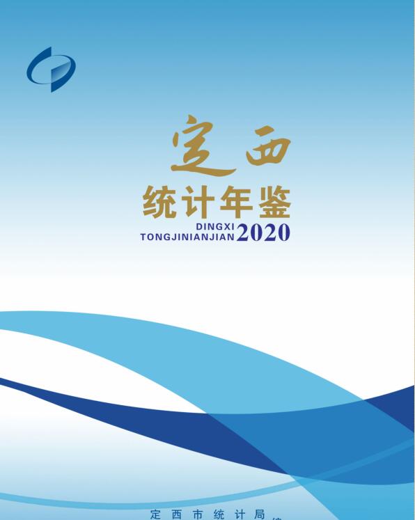 2020年定西统计年鉴封面