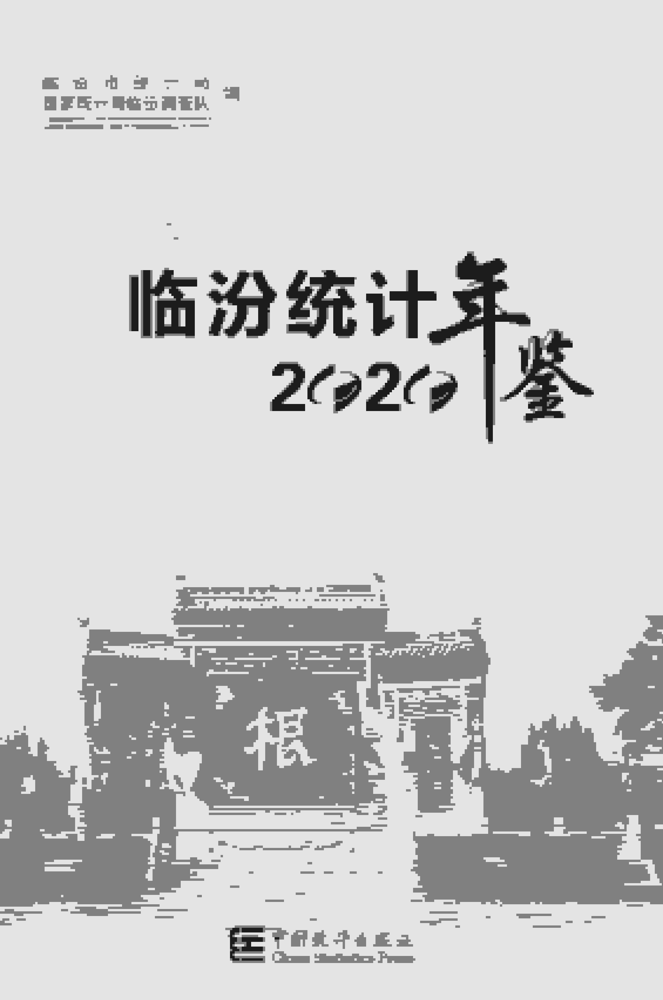 2020年临汾统计年鉴封面