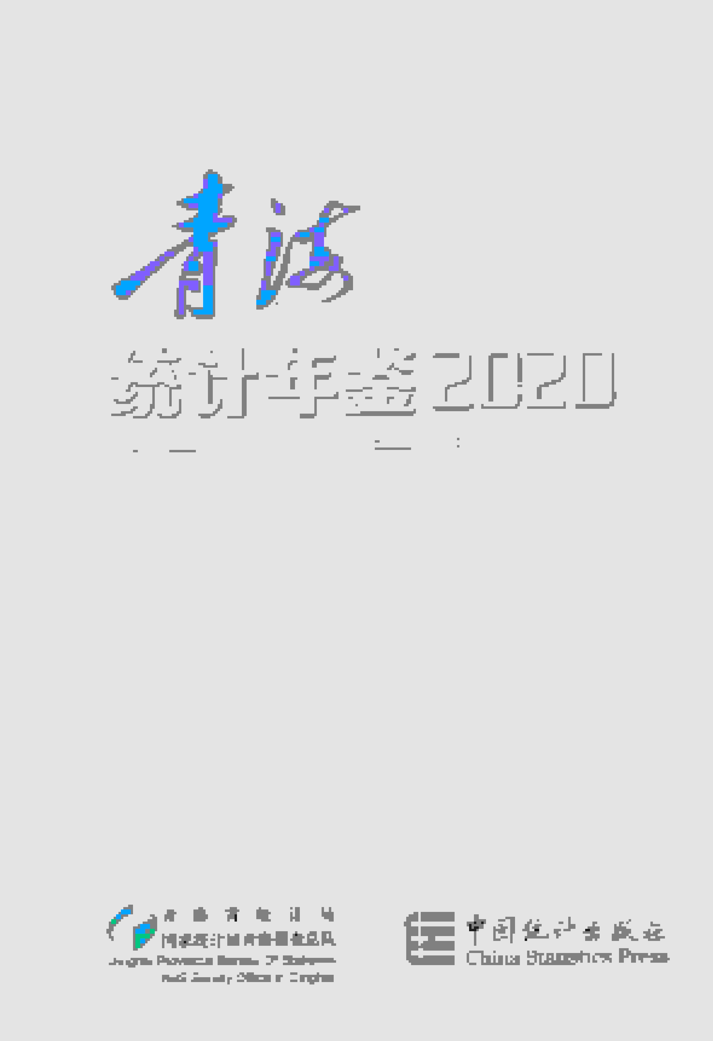 2020年青海统计年鉴封面