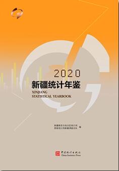 2020年新疆统计年鉴封面