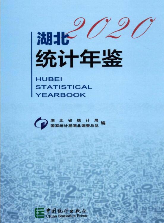 2020年湖北统计年鉴封面