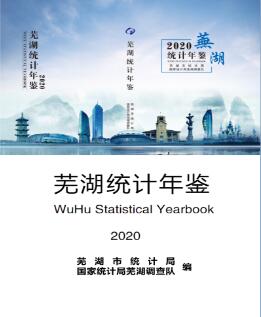 2020年芜湖统计年鉴封面