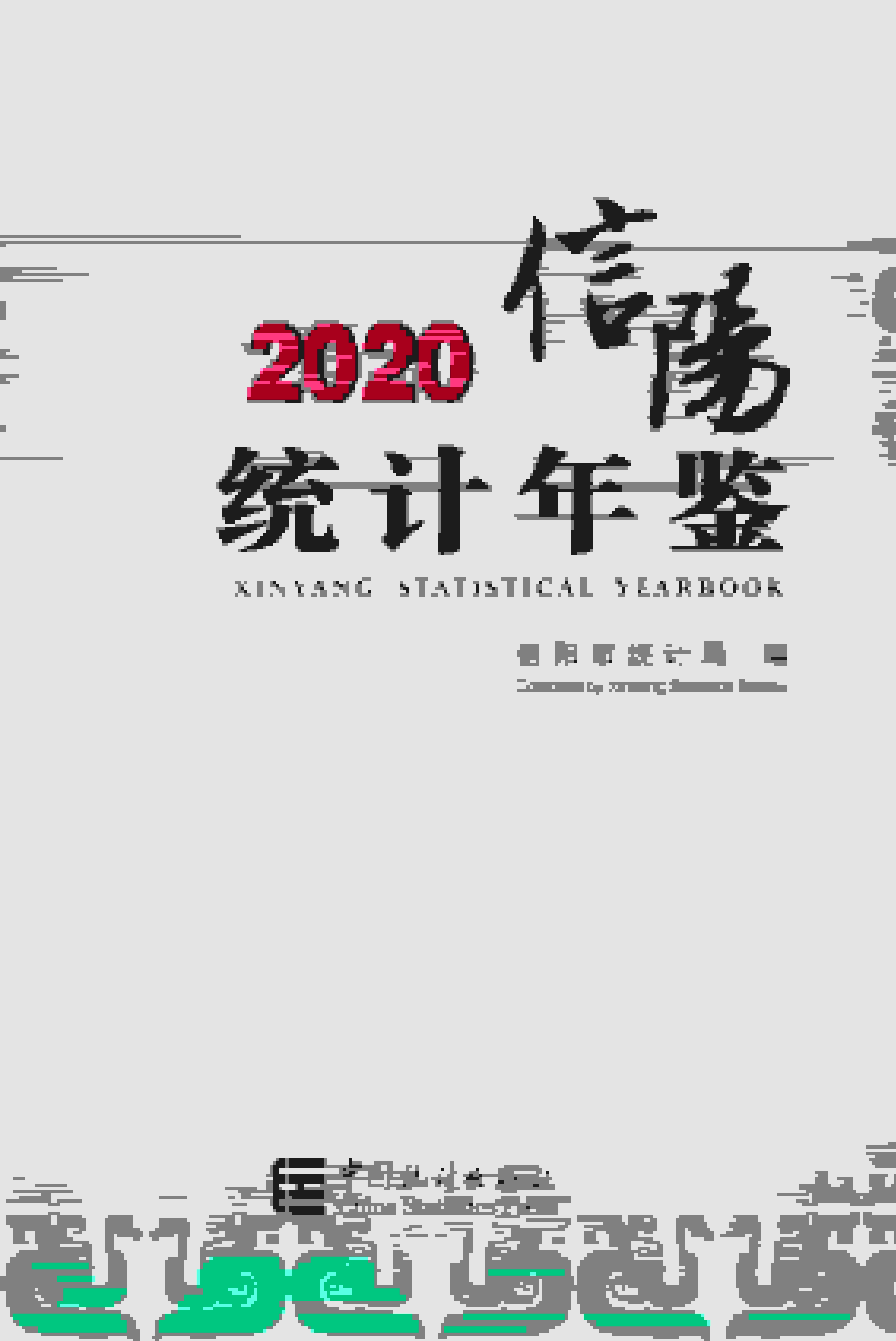 2020年信阳统计年鉴封面