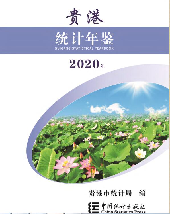 2020年贵港统计年鉴封面