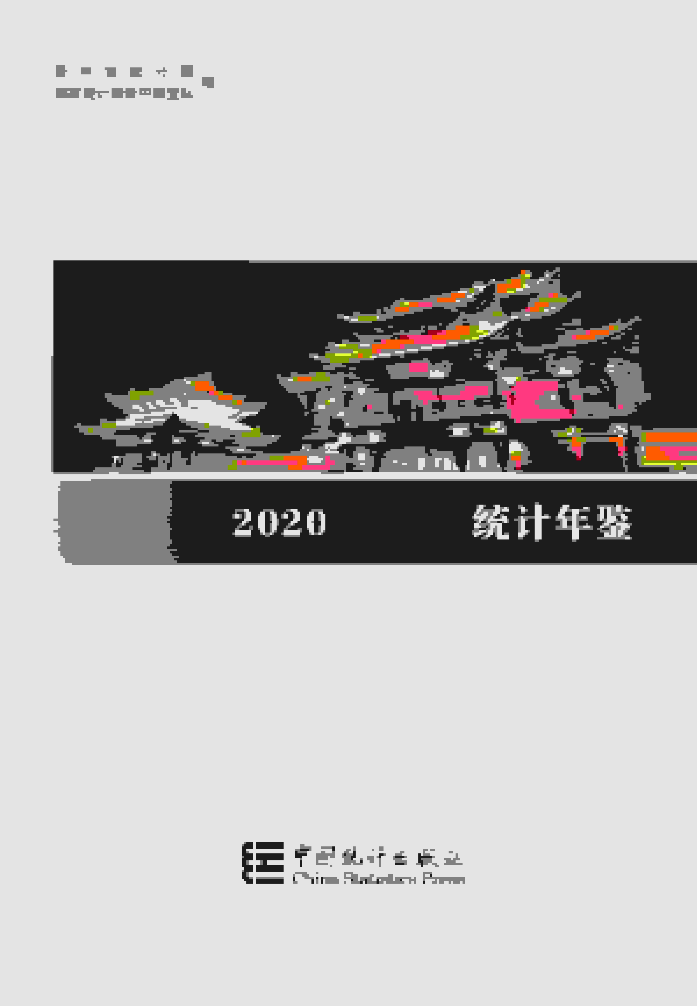 2020年晋中统计年鉴封面