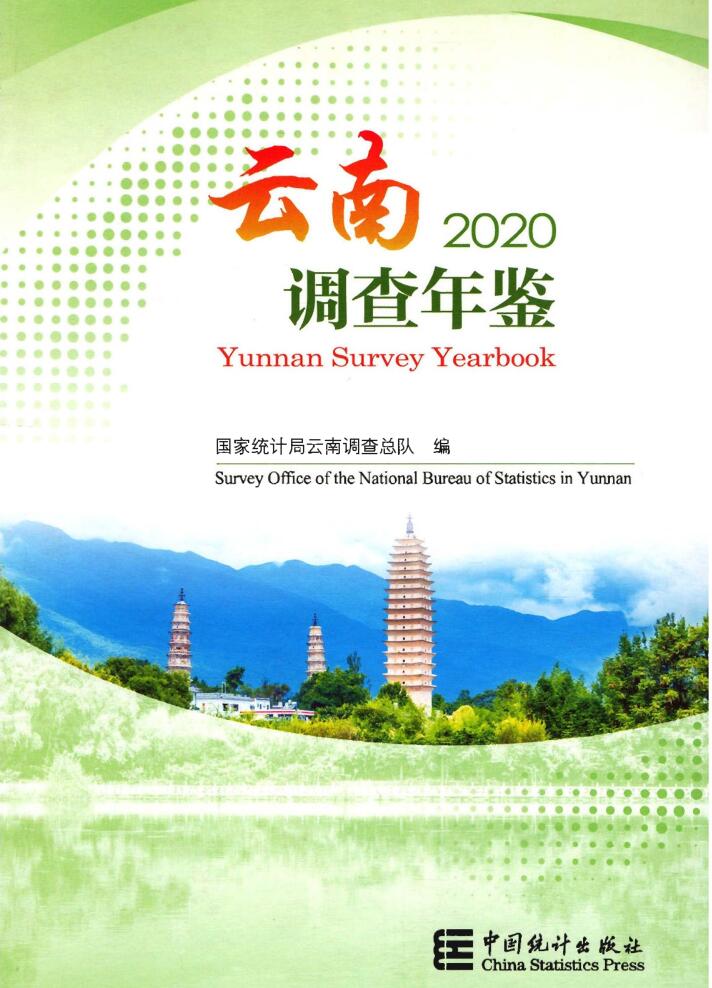 2020年云南调查年鉴封面