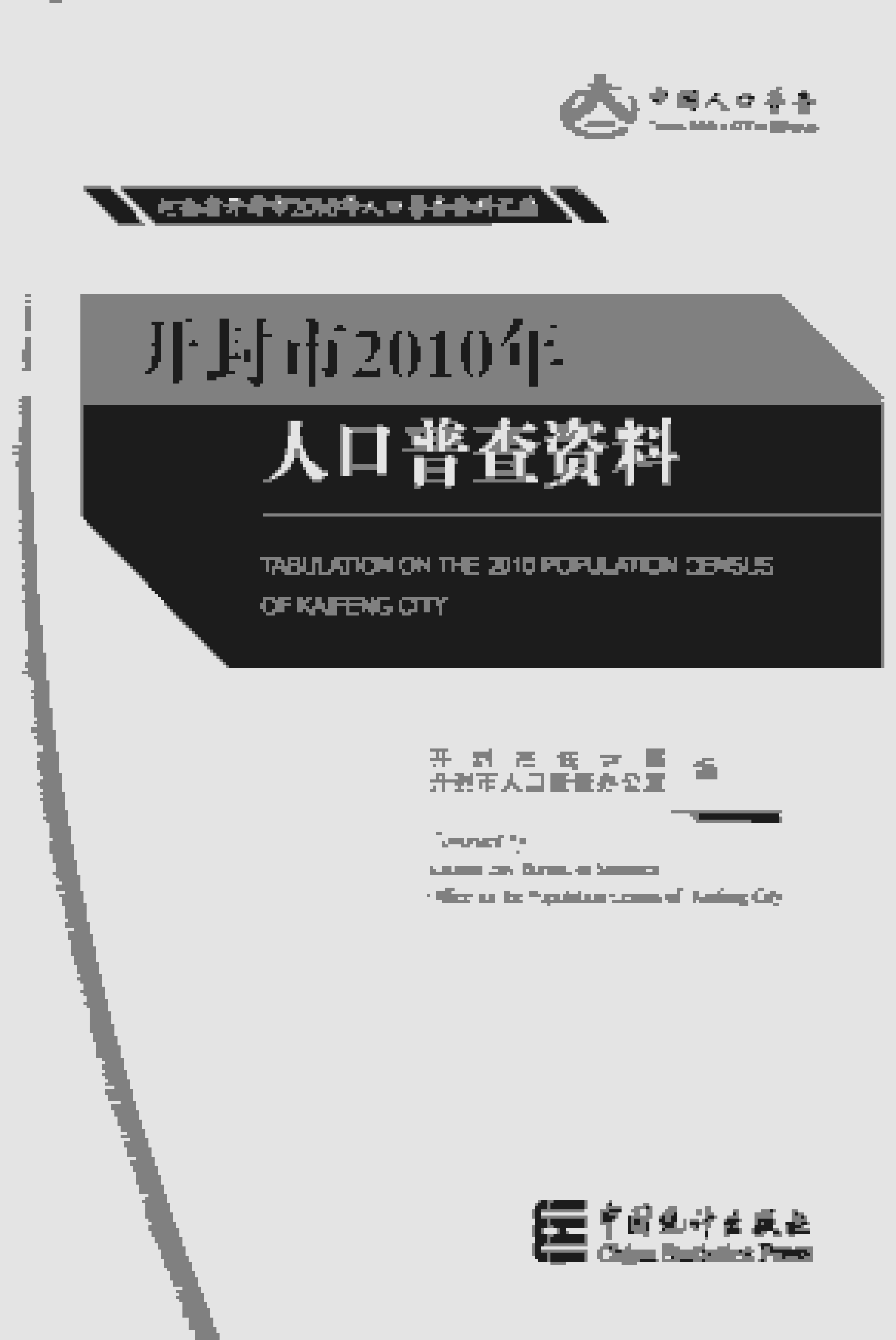 2010年开封市人口普查资料封面