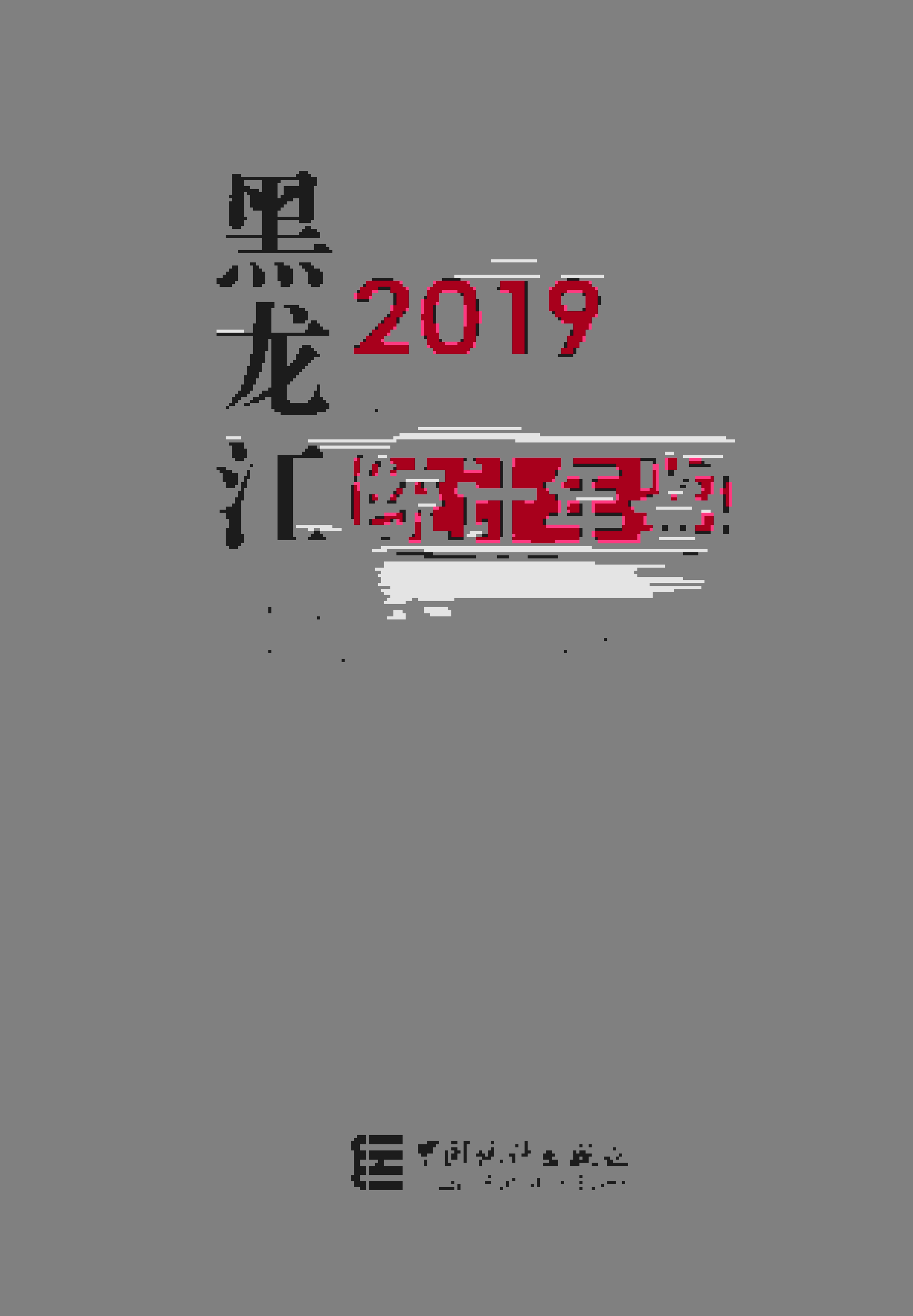 2019年黑龙江统计年鉴封面